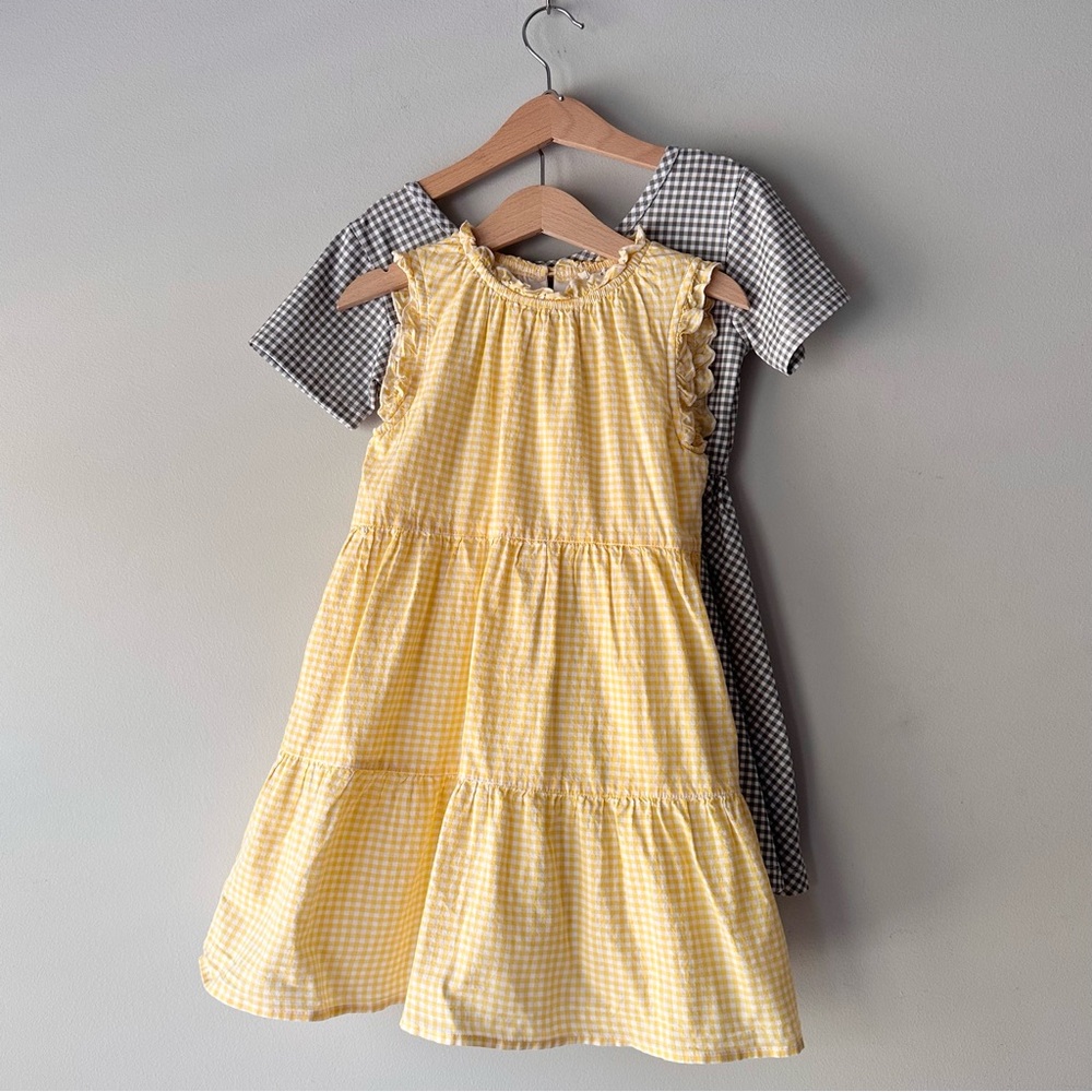 Copper Key and Be Girls Clothing Gingham Dress Bundle